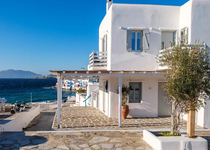 Sunset Windmills House Mykonos Town